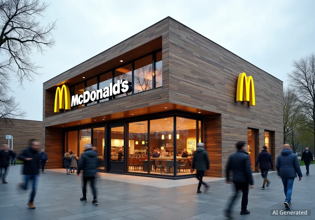 У Львові відкрили перший екологічний McDonald’s