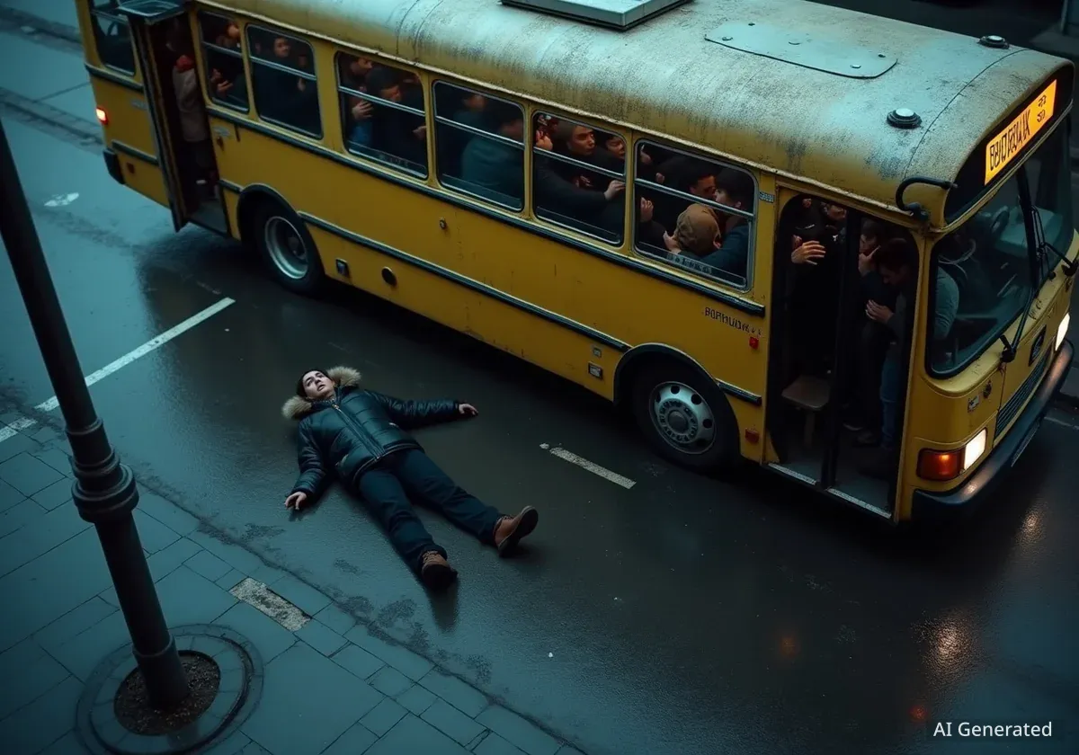 У Львові помер чоловік після падіння з переповненої маршрутки