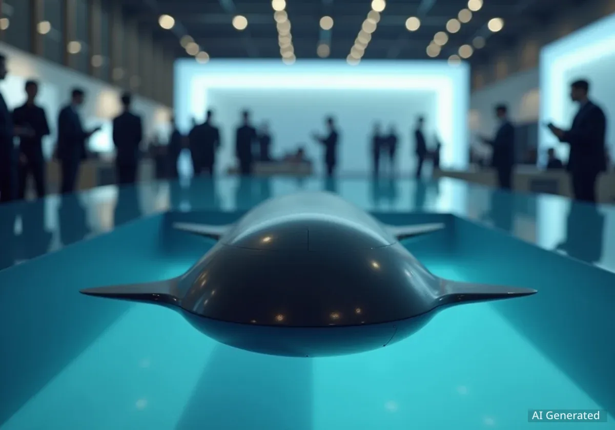 У Львові представили підводний дрон TOLOKA з дальністю 2000 км