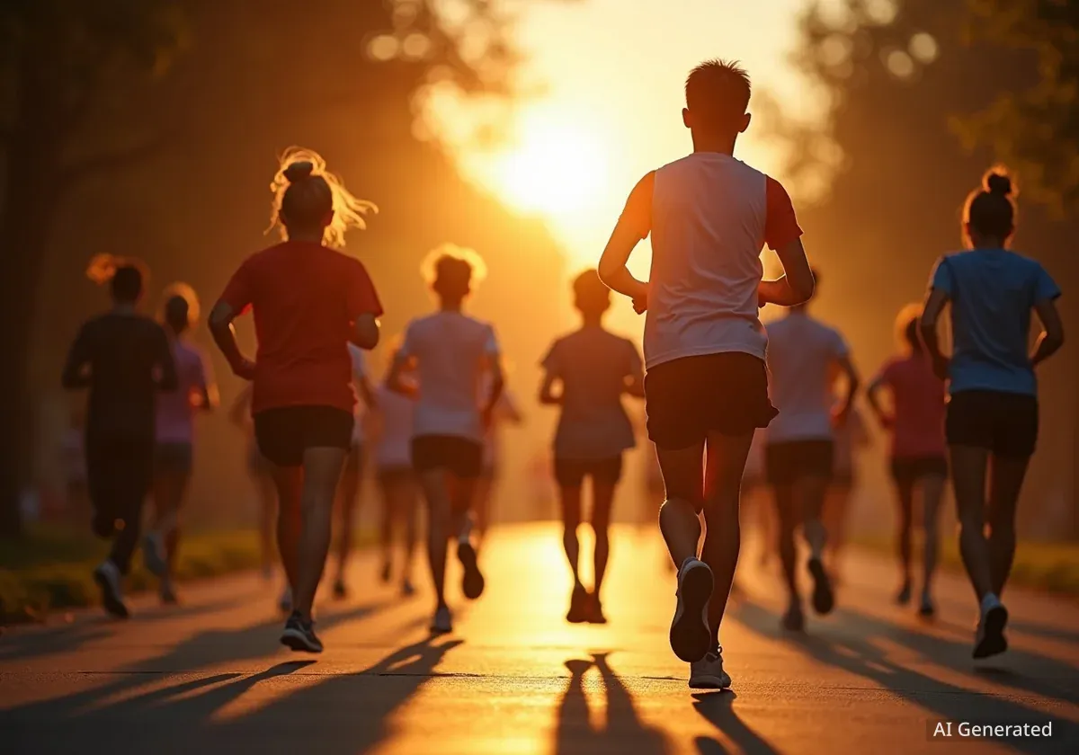 Благодійний забіг зібрав кошти на реабілітаційний майданчик