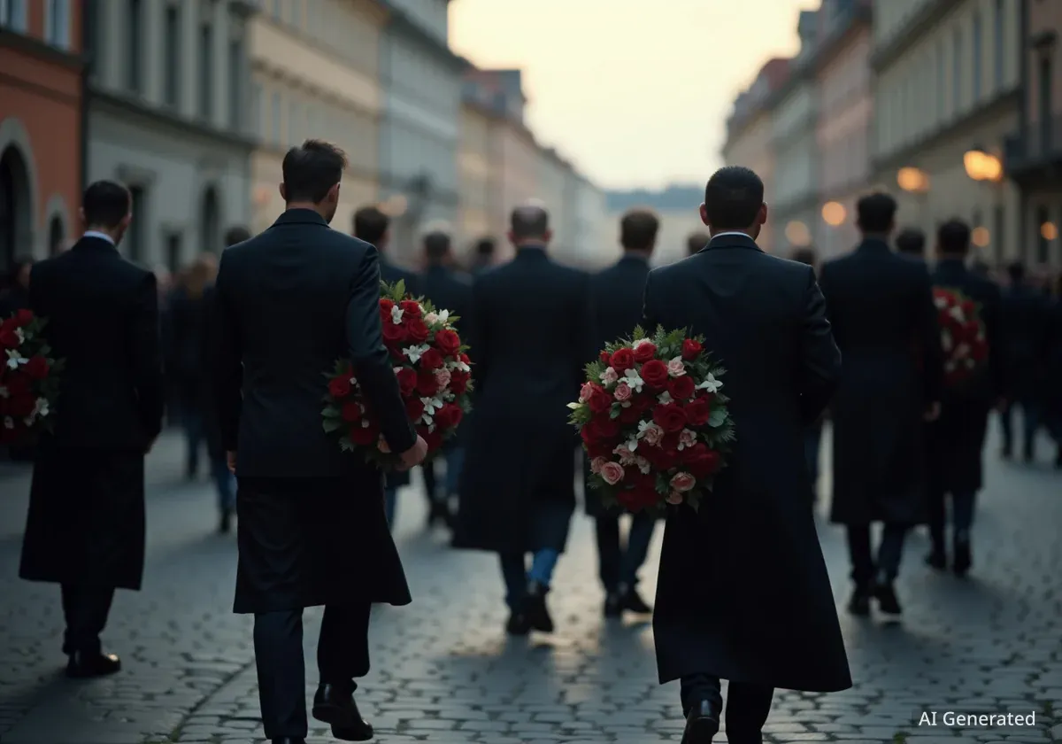 Львів прощається із захисниками Олексієм Котом та Оксаною Козулею