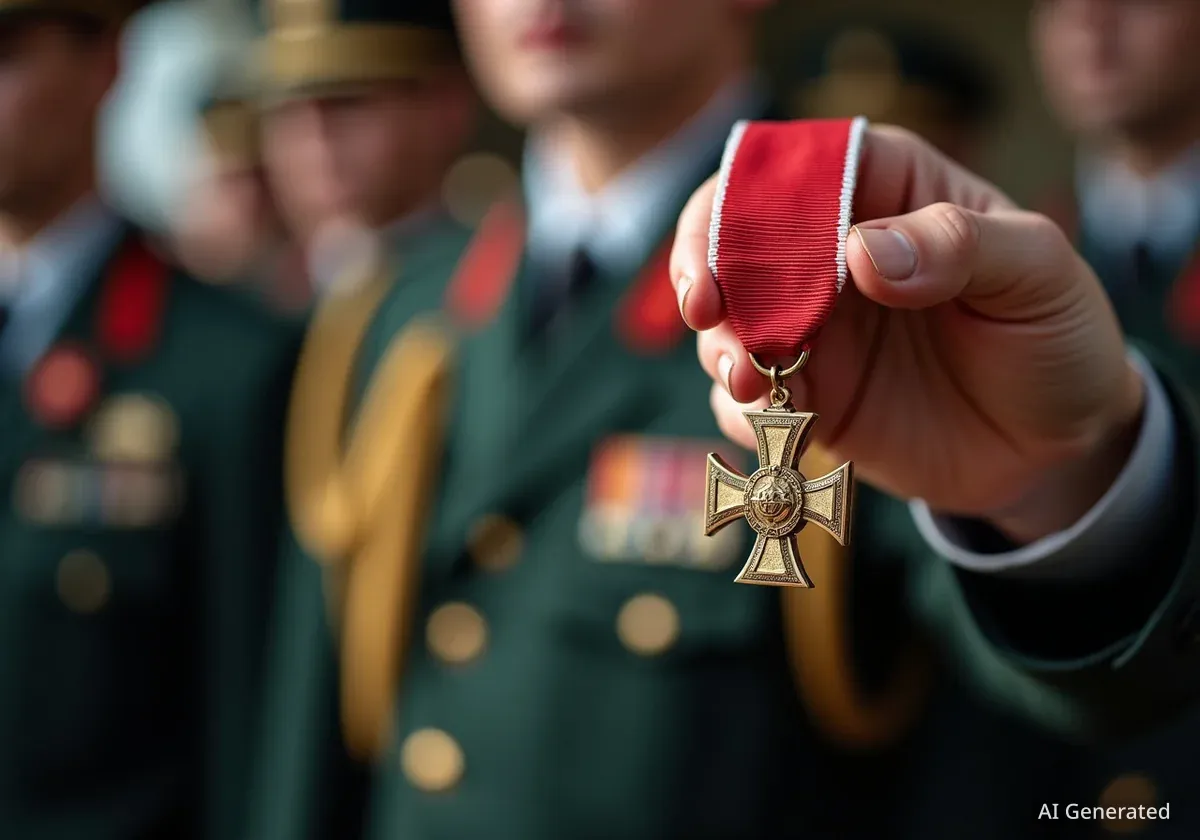 Військовий зі Львова Ігор Ковальський отримав нагороду "Золотий хрест"