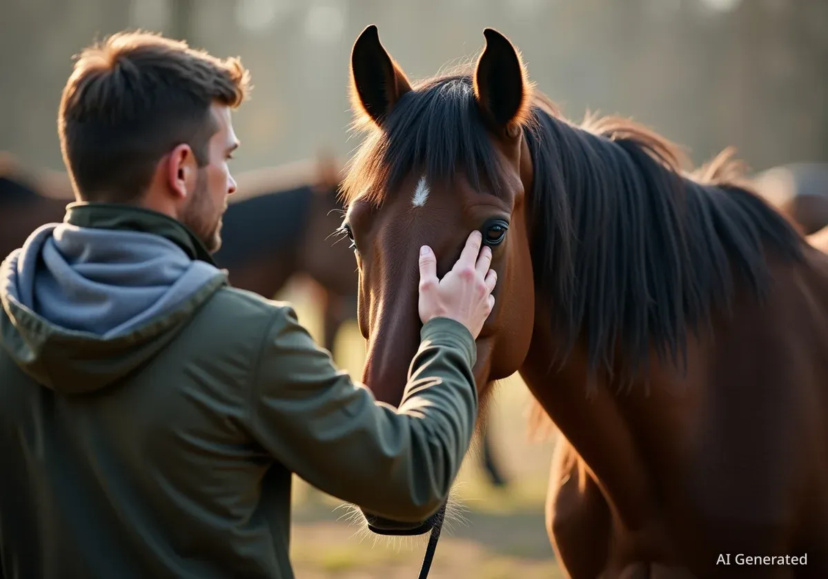 У Львові запустили програму реабілітації військових кіньми
