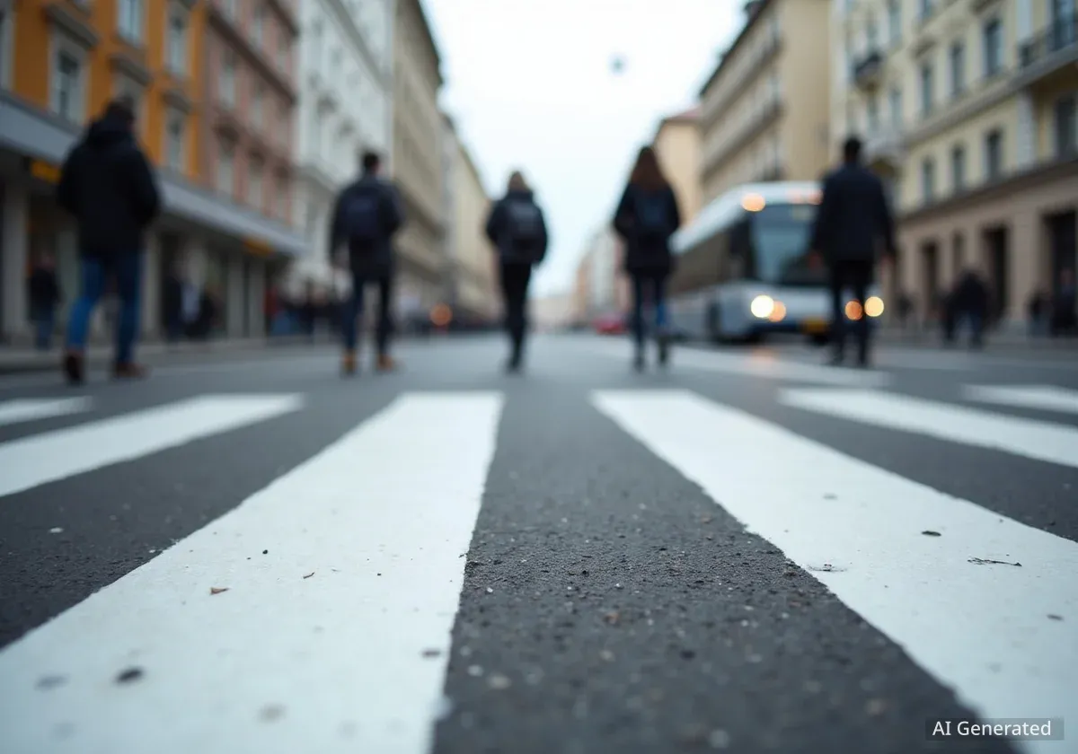 У Львові встановлять нові пішохідні переходи на трьох вулицях