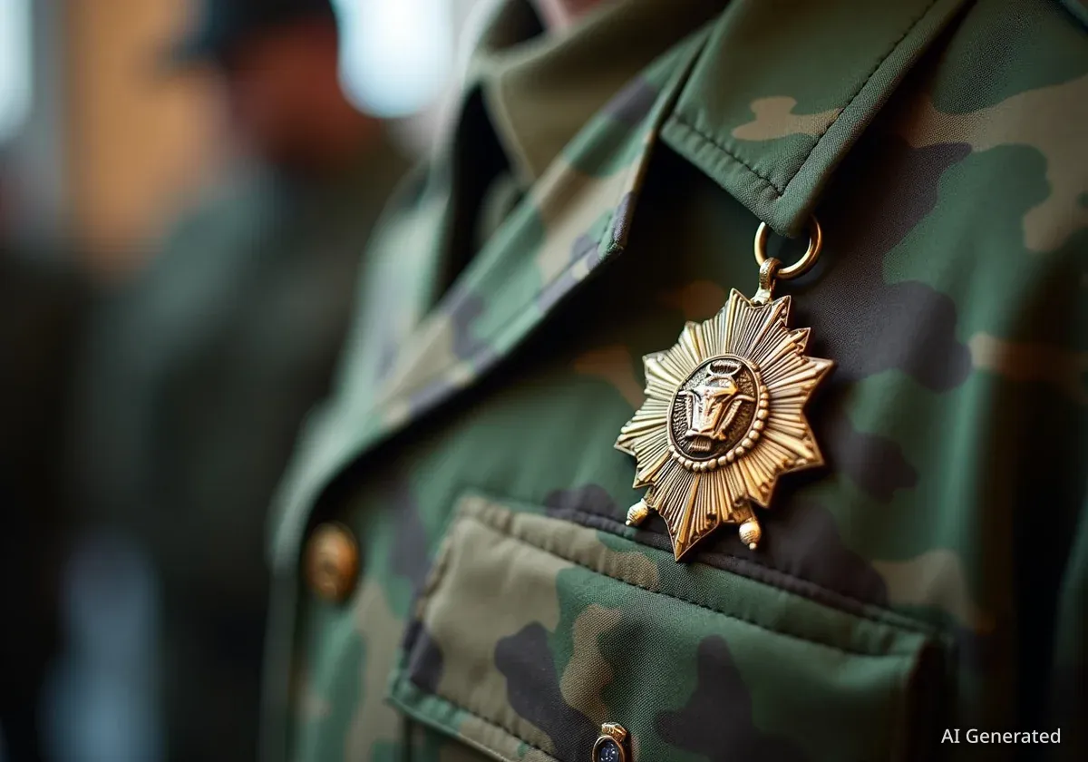 Воїна з Львівщини нагородили орденом Богдана Хмельницького