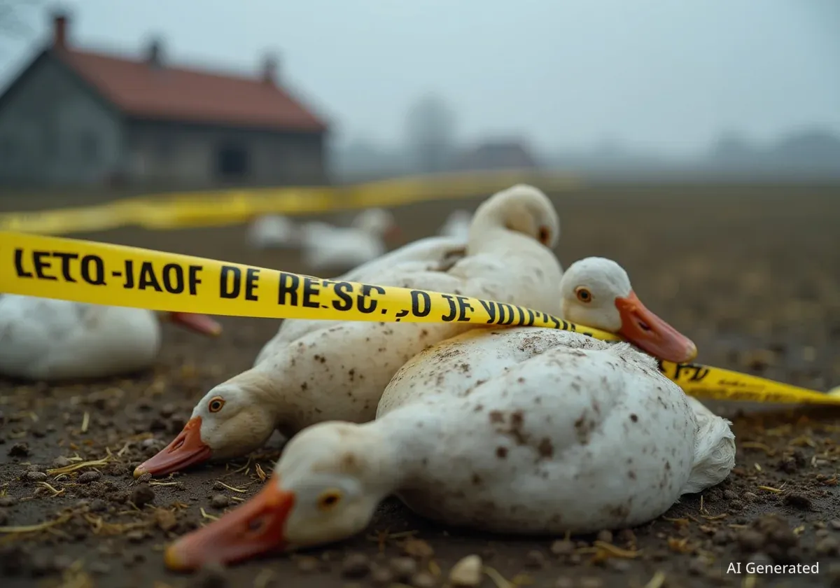 Пташиний грип у Європі: рекордна кількість спалахів на початку сезону