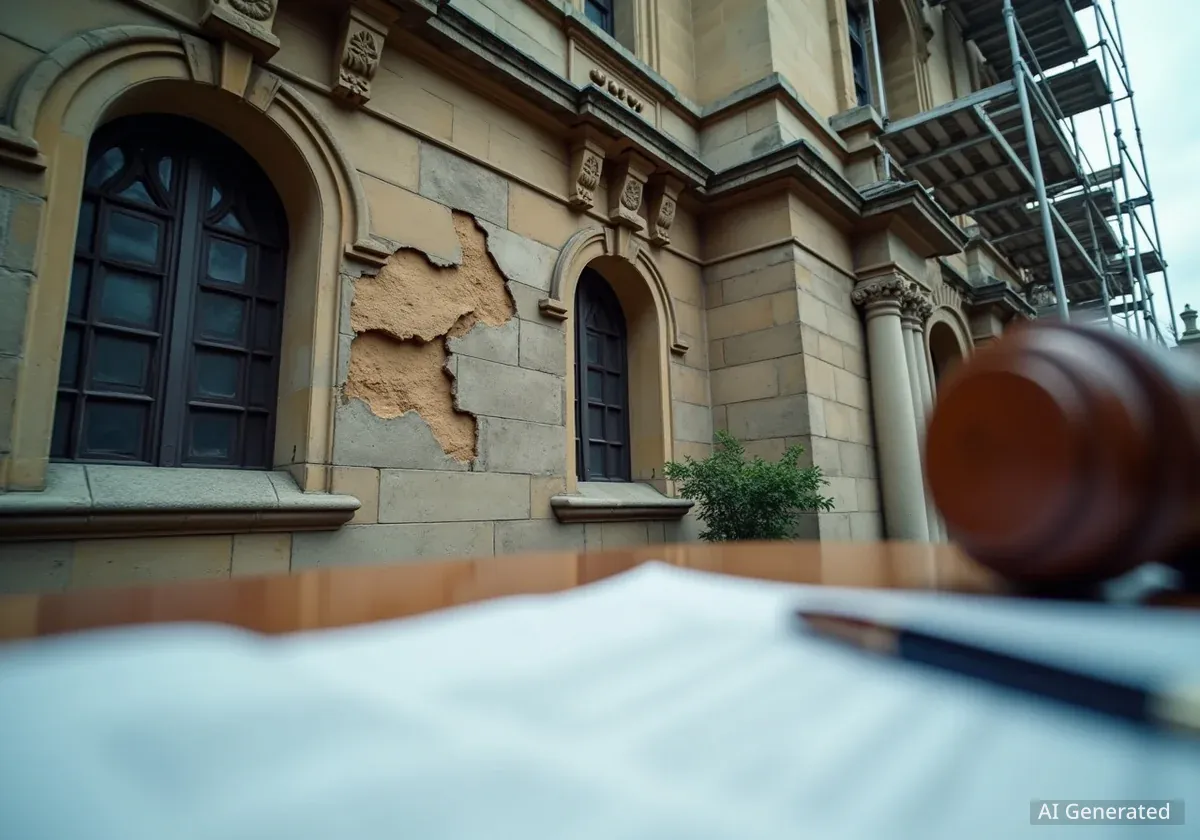 Суд підтвердив штраф за руйнування пам'ятки архітектури у Львові