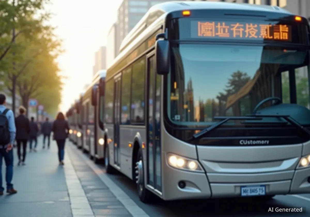 Львів оновив автопарк: 64 нові низькопідлогові автобуси на маршрутах