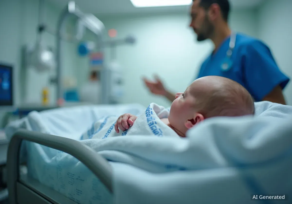 У Львові народилася дівчинка-богатирка вагою понад 5 кг