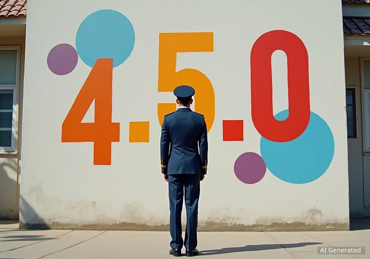 У Львові з'явився мурал з кодом «4.5.0»: що він означає