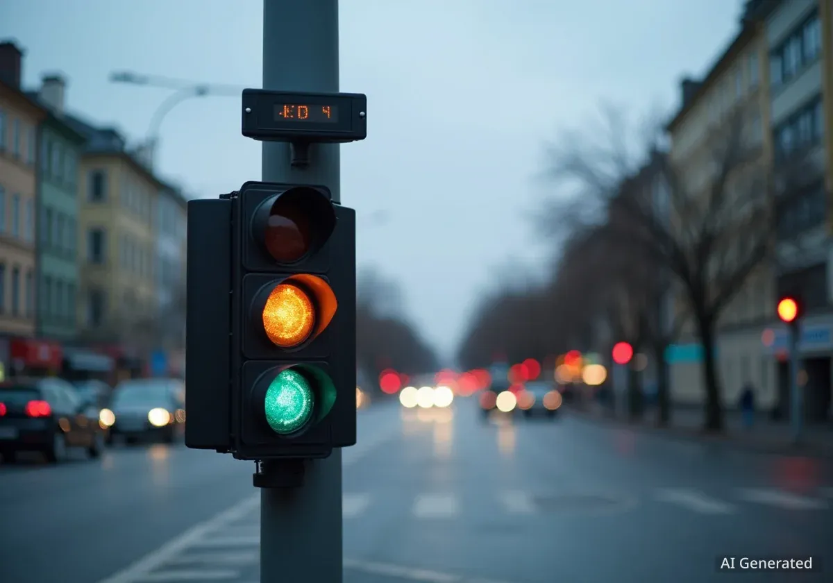 У Львові 150 світлофорів працюють під час відключень світла