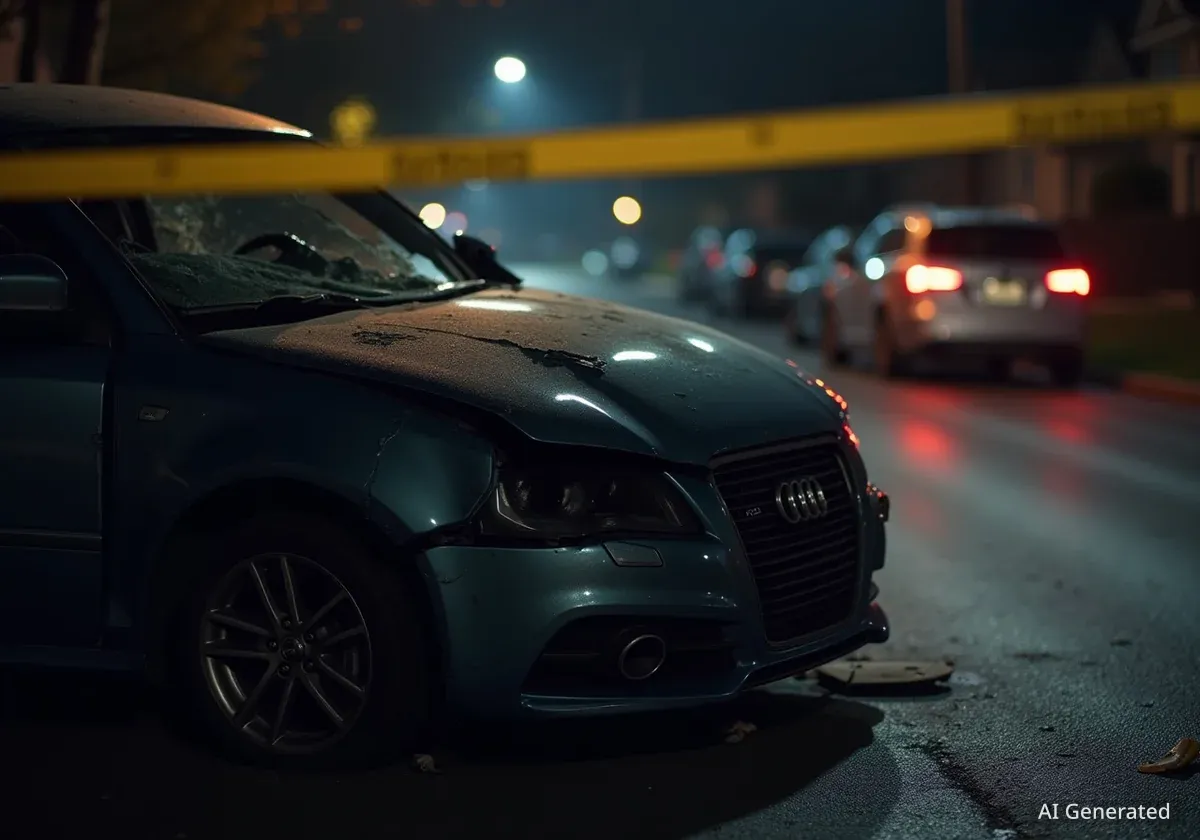 П'яний водій Audi розбив три авто і втік