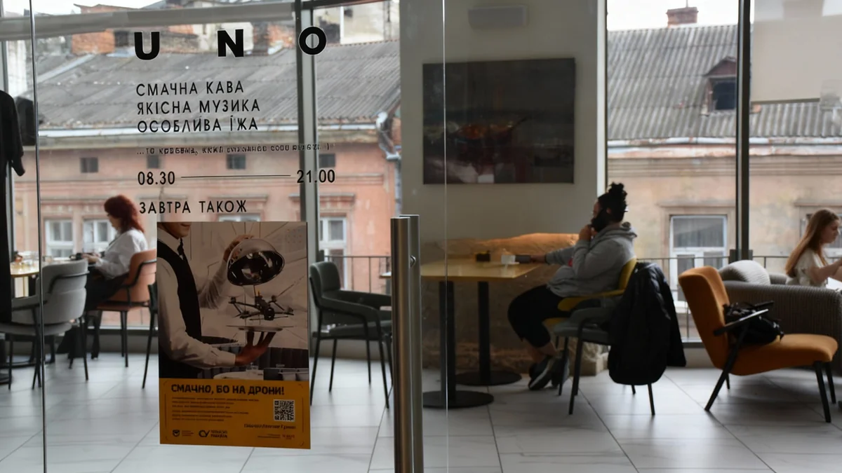 Львівські ресторани збирають кошти на дрони для розвідки