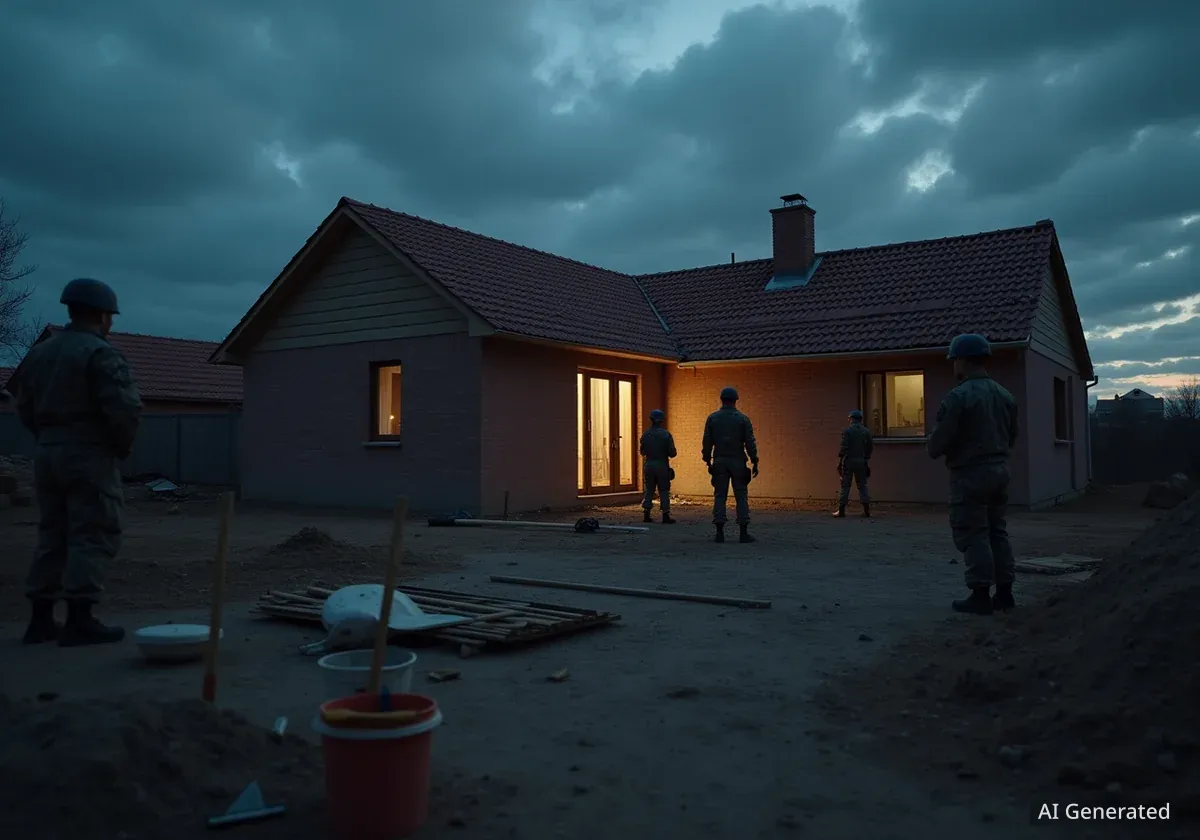 На Львівщині офіцер змушував солдатів будувати йому маєток