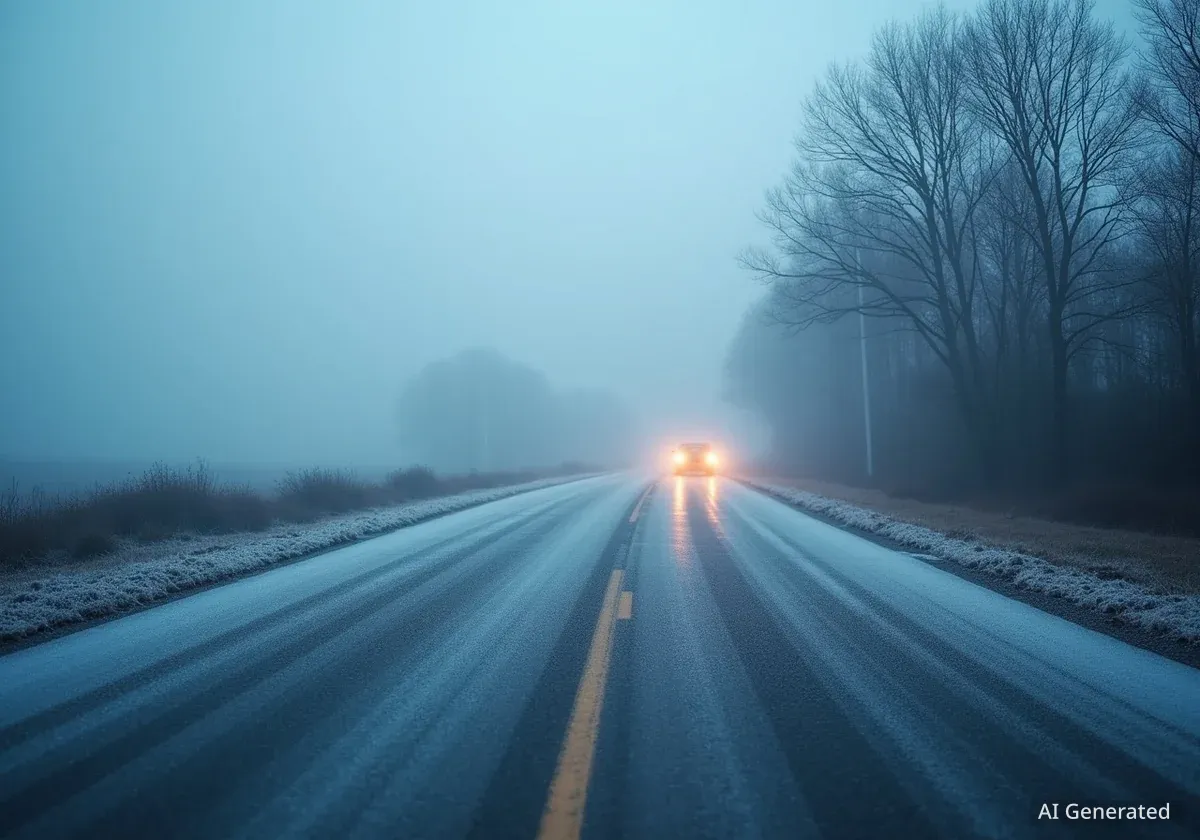 Заморозки до -3°C та ожеледиця: прогноз погоди на Львівщині