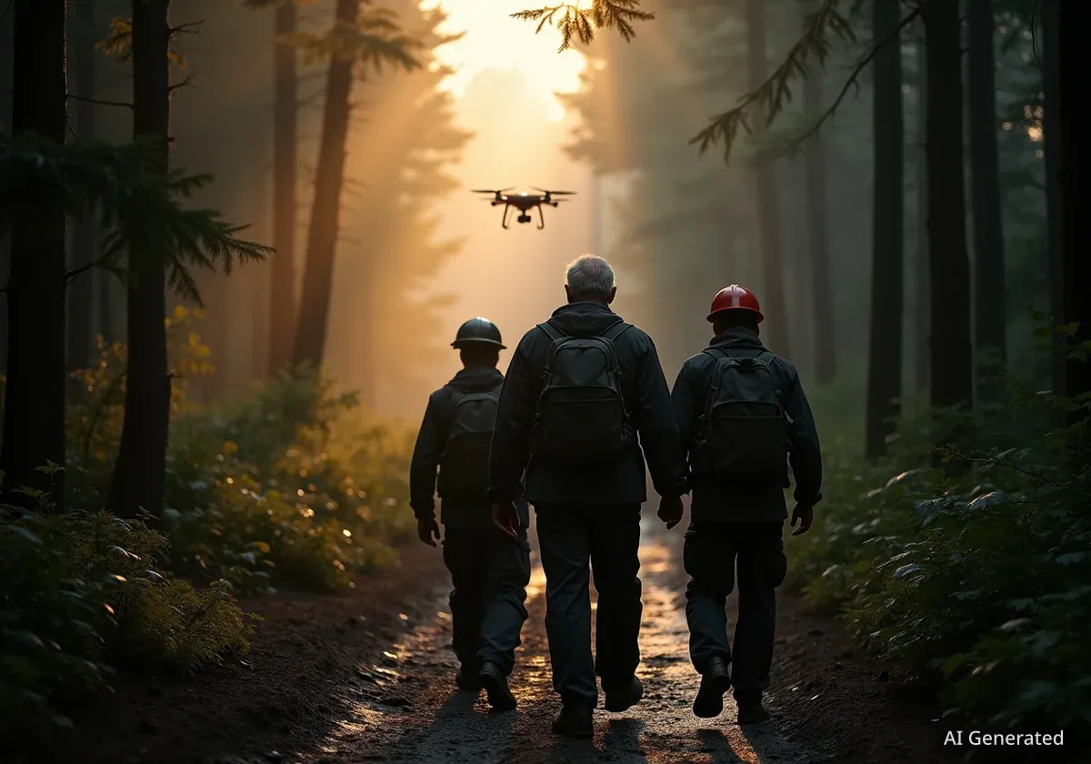 На Львівщині врятували 70-річного грибника після двох діб у лісі