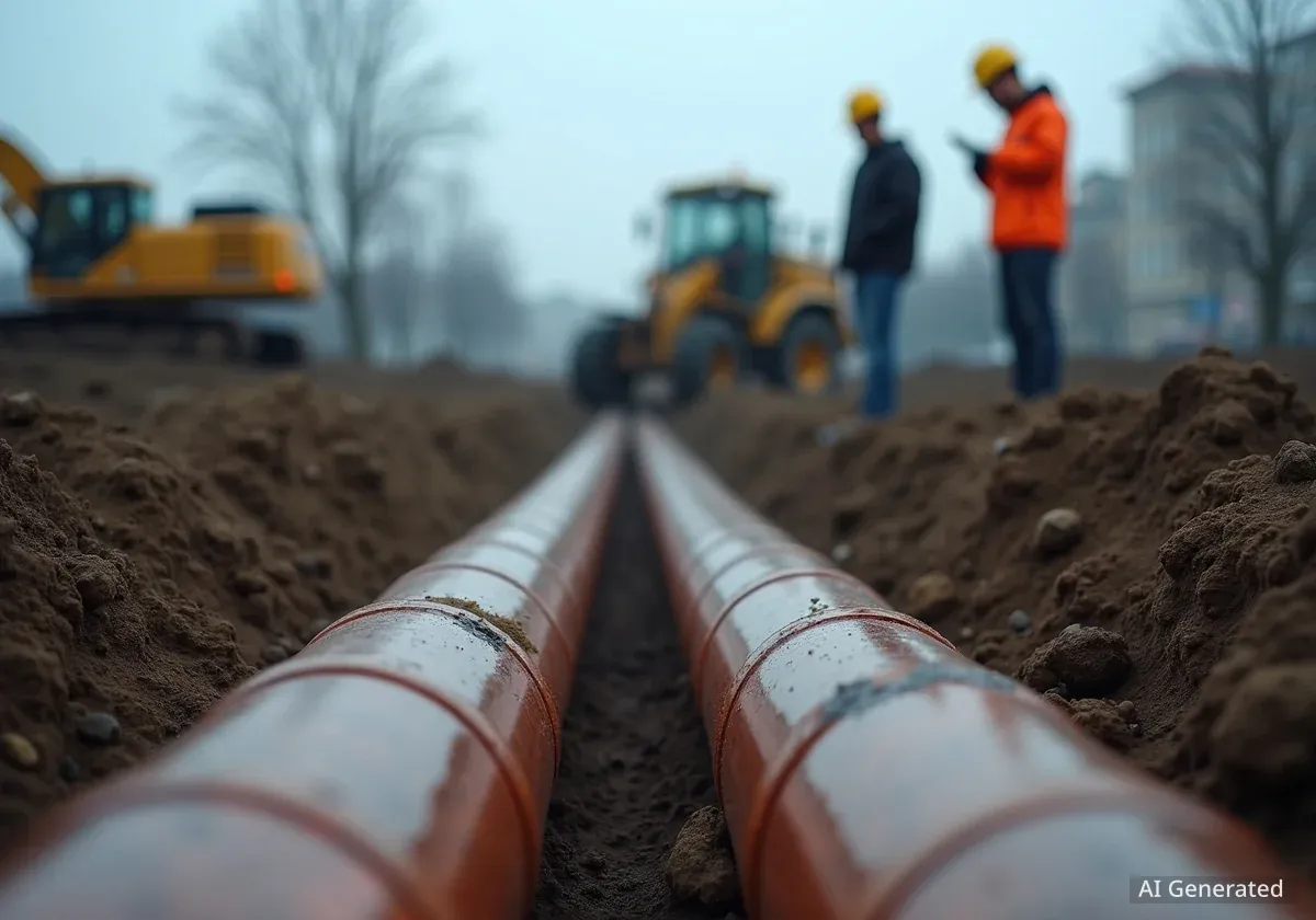 Львів витратив 41,7 млн грн на ремонт тепломереж перед зимою