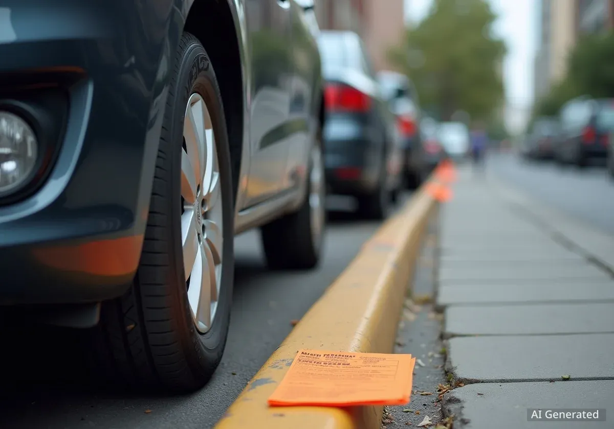 У центрі Львова майже 4 тисячі штрафів за порушення паркування