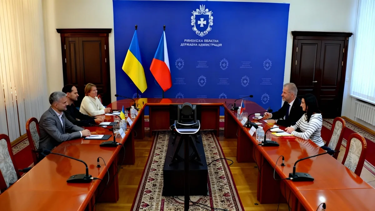 Чехія посилює співпрацю з Рівненщиною