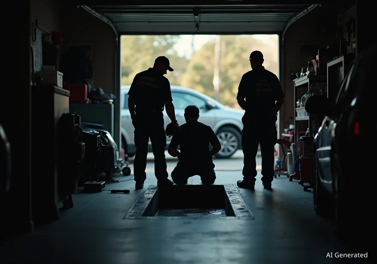 У Львові жінку витягли з оглядової ями у власному гаражі