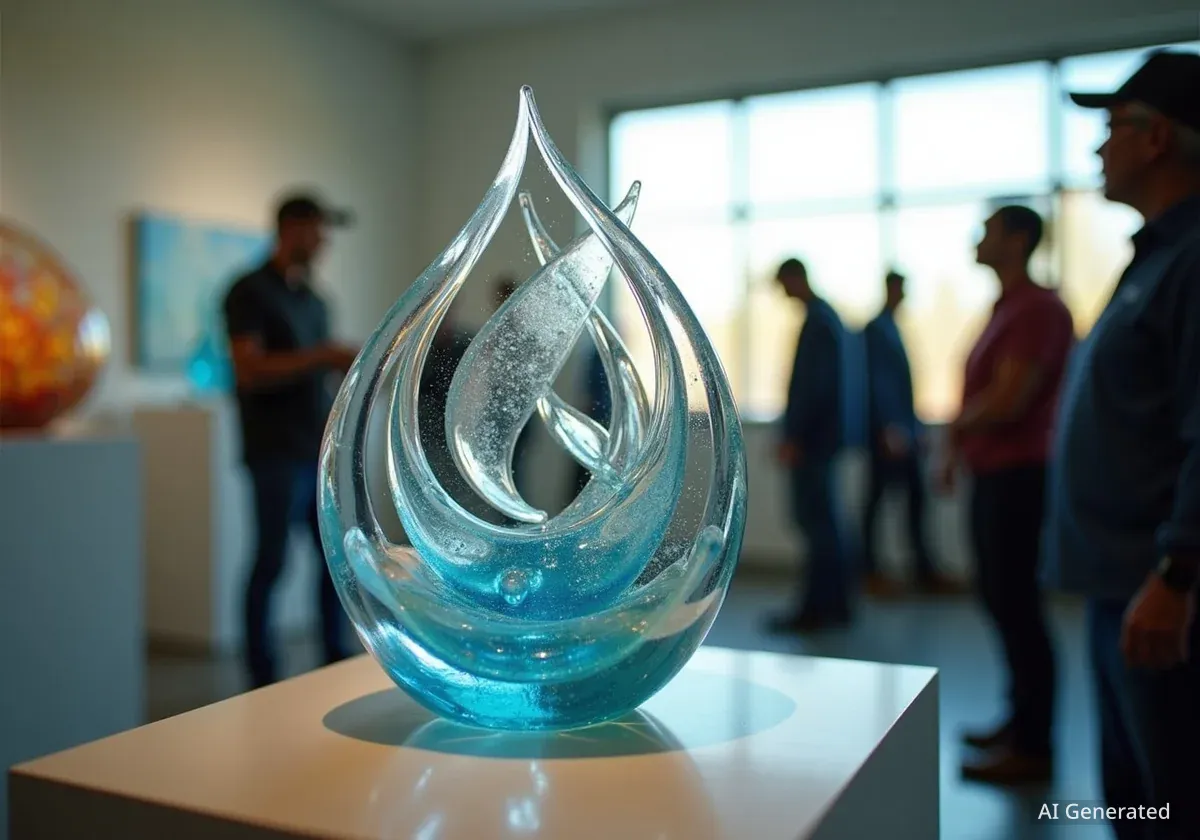 У Львові відкривається виставка скла, створена митцями та ветеранами