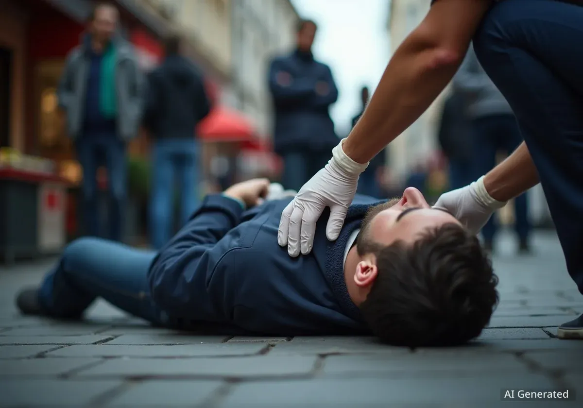 У Львові ветеран врятував жінку, яка втратила свідомість