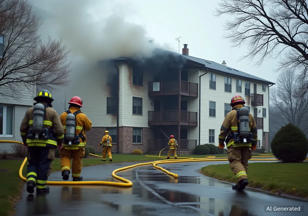 Пожежа біля колишнього кінотеатру «Дзвін»: мерія спростовує чутки
