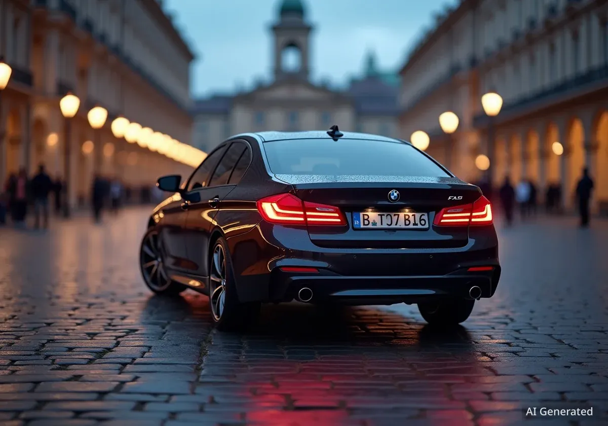 Водія BMW оштрафували за їзду біля Оперного театру у Львові