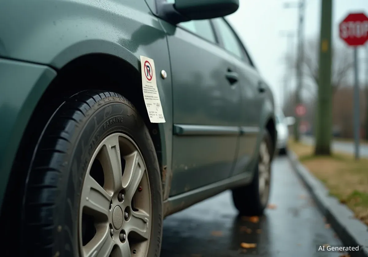 Військового у Львові оштрафували за паркування, поки він воював на Сході