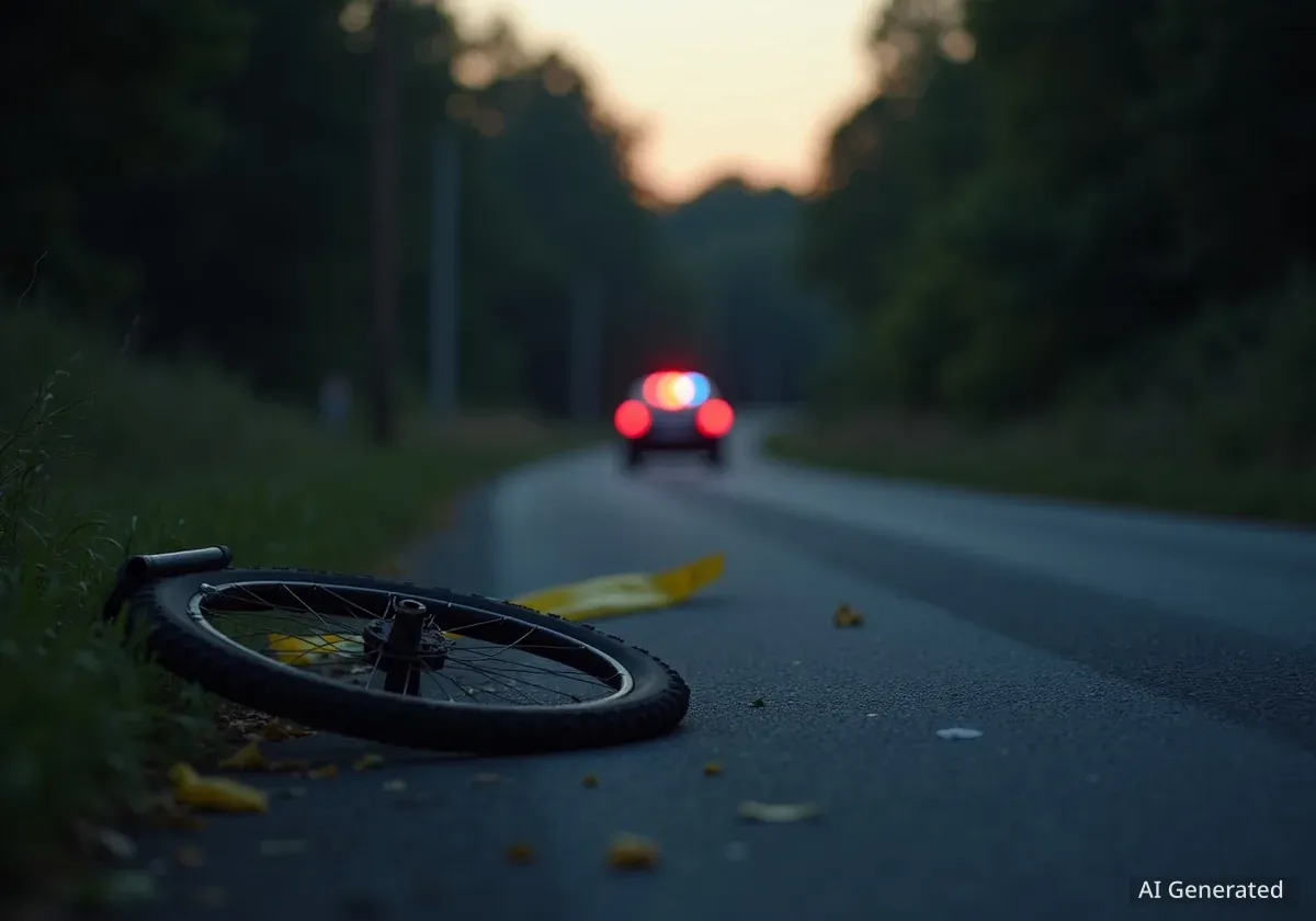 На Львівщині 16-річний водій на смерть збив велосипедиста