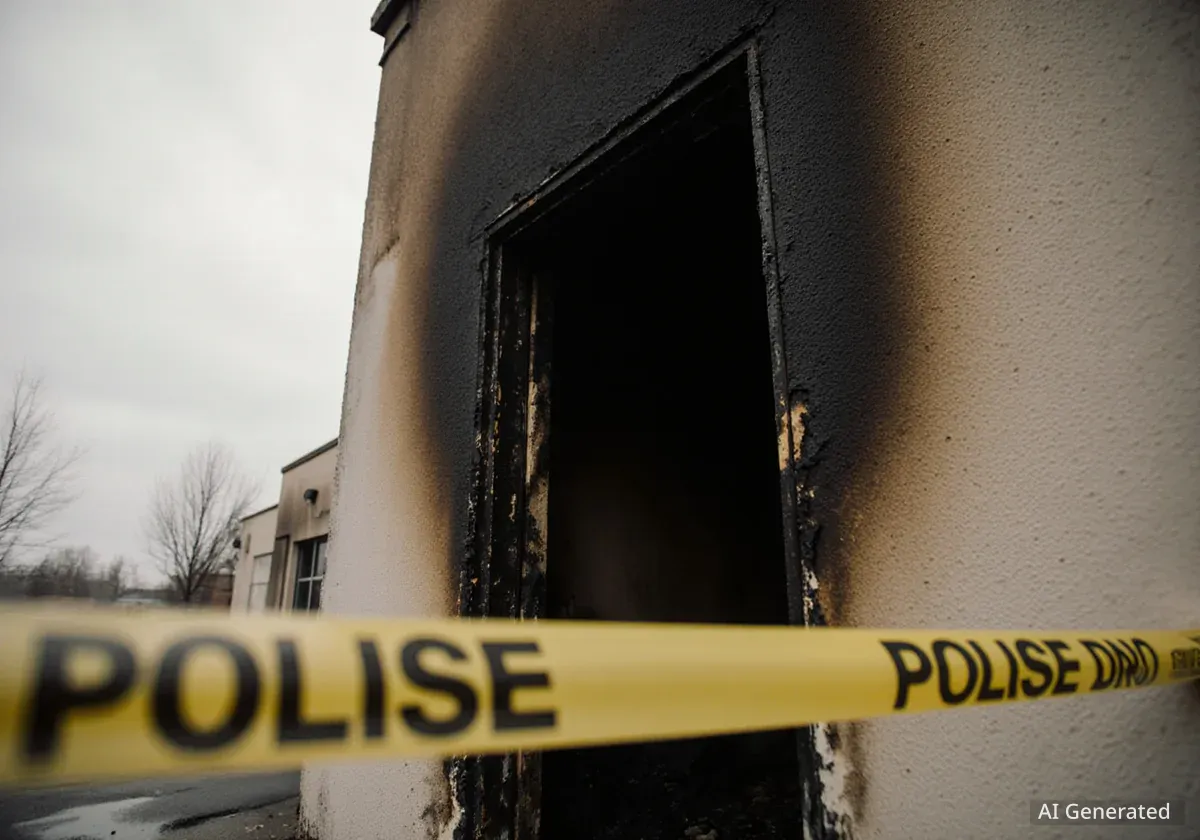 Львів'янин підпалив пошту, думаючи, що працює на СБУ