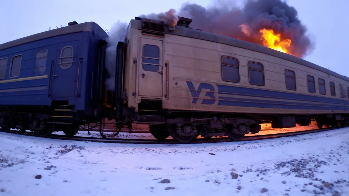 Російські дрони атакували пасажирський поїзд: є загиблі