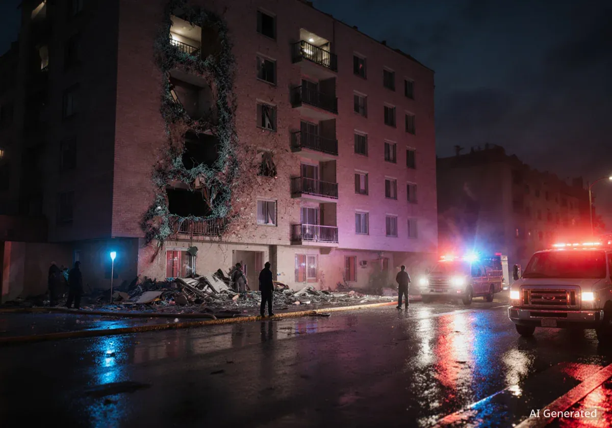 Вибух у львівській багатоповерхівці: двоє людей у лікарні