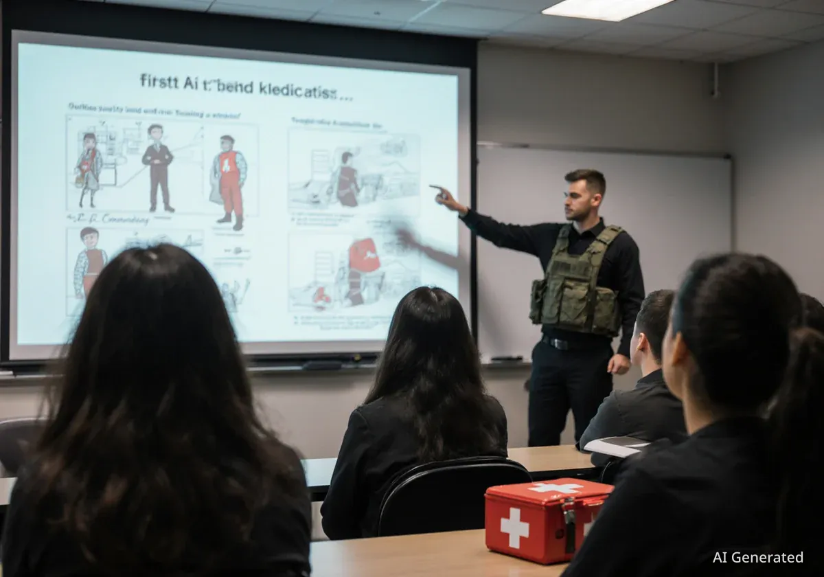 Від аудиторії до окопу: як бойовий медик зі Львова навчає студентів