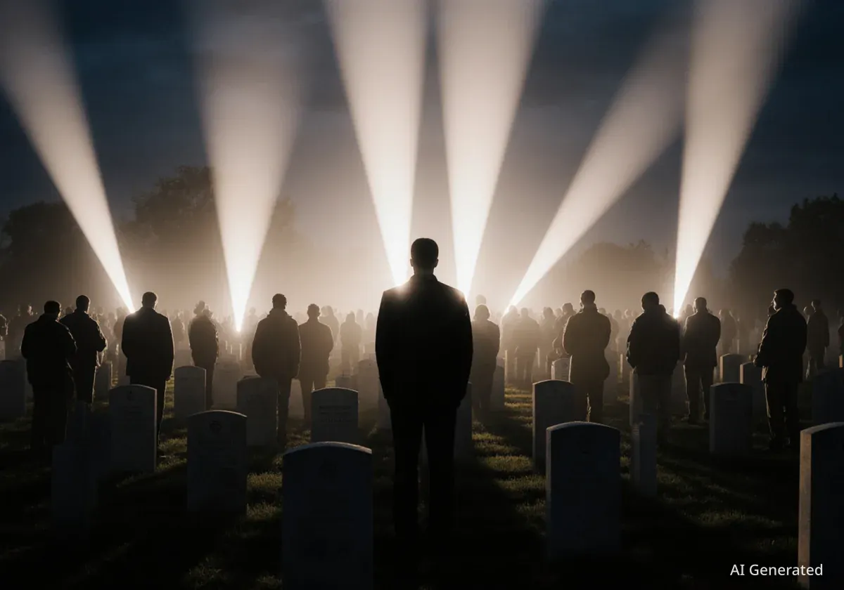 У Львові засвітили Промені пам’яті над могилами героїв