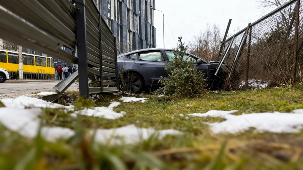 У Львові зіткнення Tesla та Toyota, троє постраждалих